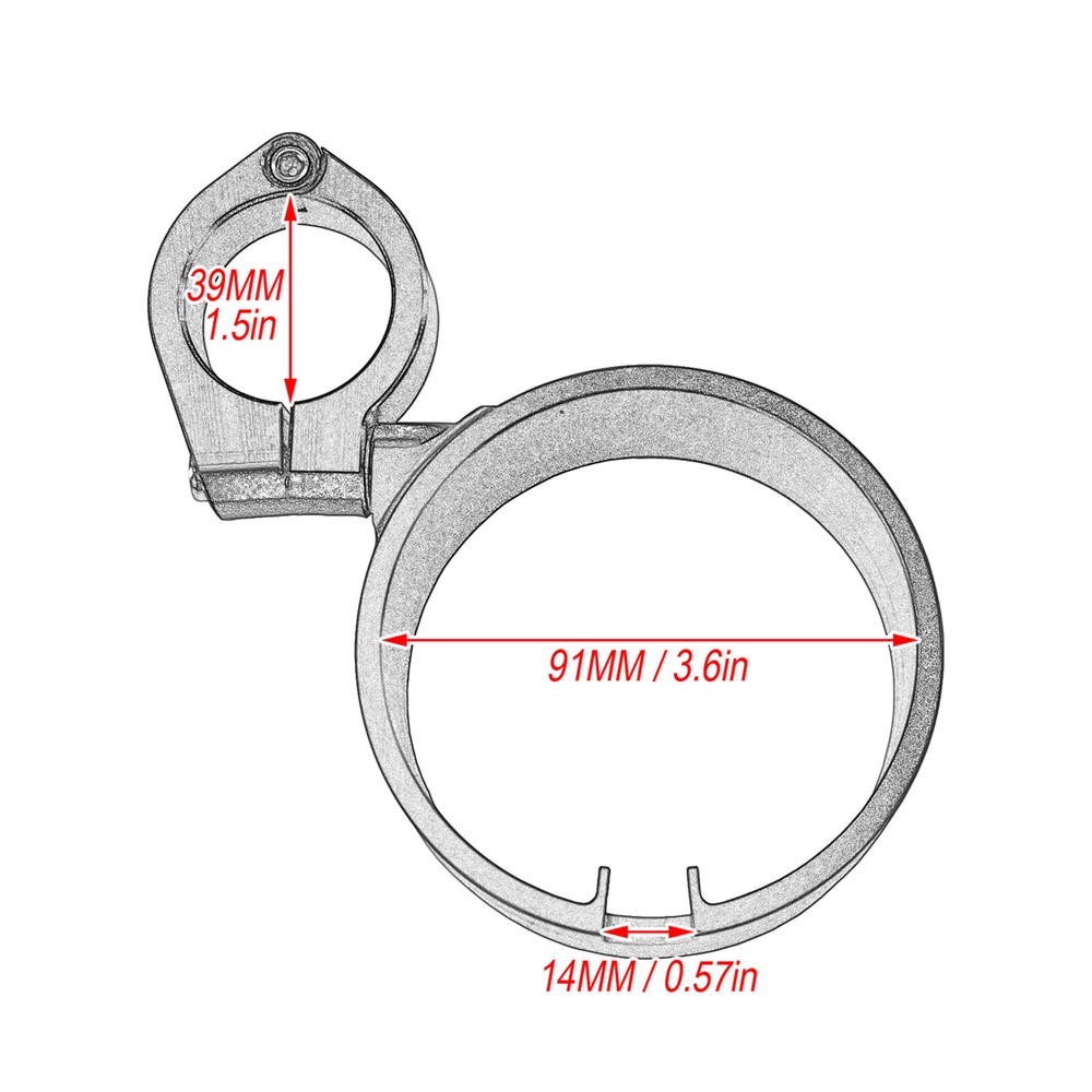 Side Speedometer Relocation Handlebar Mount Bracket Fit For Harley Sportster FXD