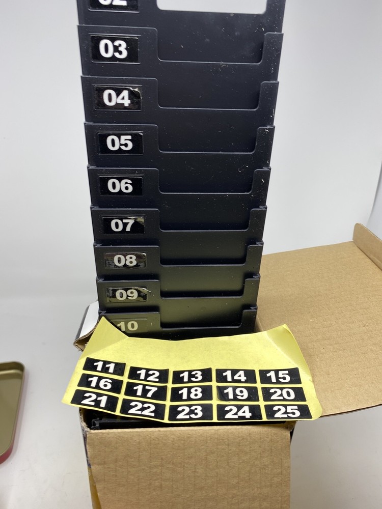 Lathem Time Expandable Time Card Rack