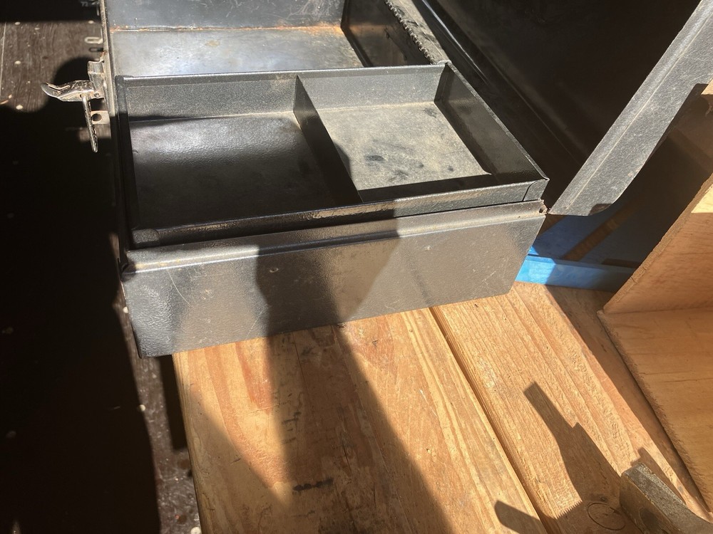 Craftsman Vintage Metal Drill Box With Tray