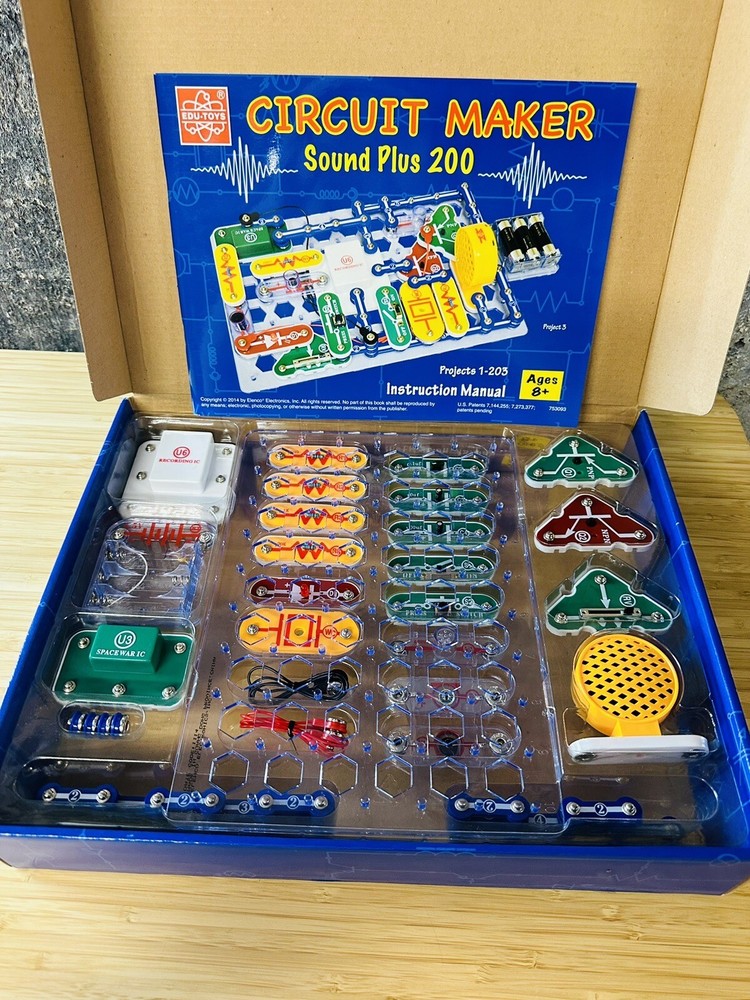 SNAP CIRCUITS SB-125 Skill Builder 125 Projects 8+