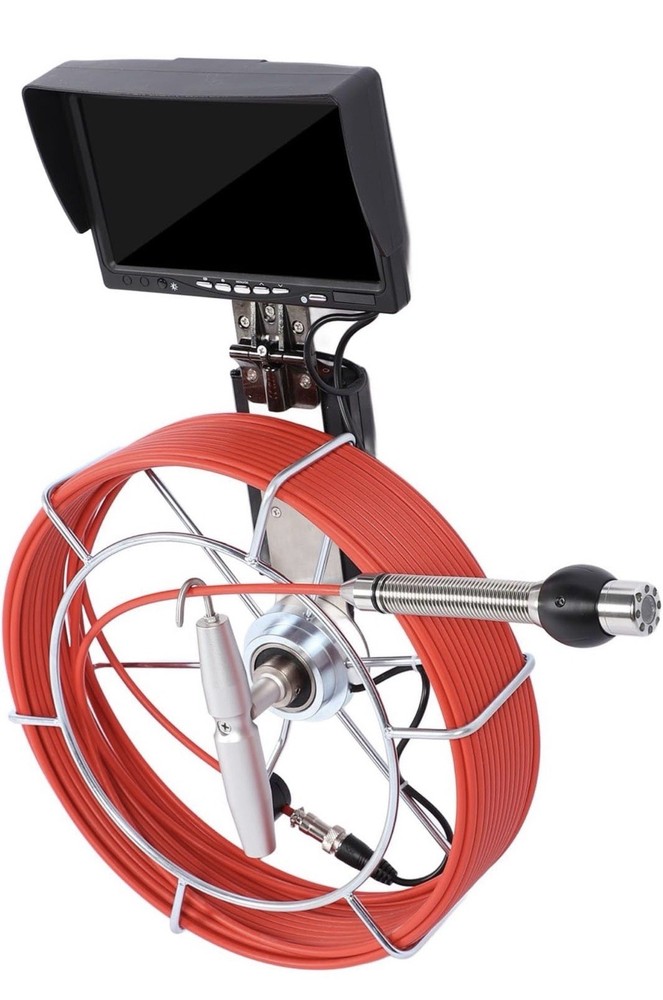 HD Screen Pipe Borescope, 120 Degree Viewing Angle