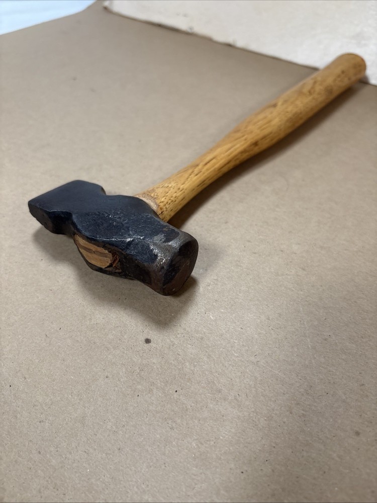 Antique D. R. Barton Half Ax Blacksmith Hammer
