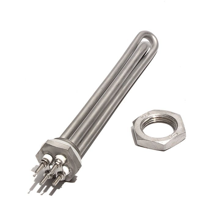 Solar Water Heater Thread DC 12-48V 200W-600W Stainless Steel Tubular Element