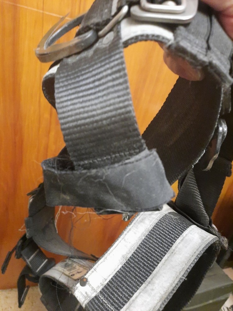 French Fire Brigade Surplus Safety Belt, Used