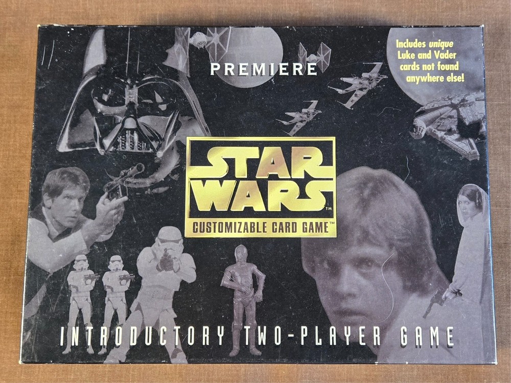 Star Wars CCG Introductory 2-Player Game Premiere Set Used Decipher 1995