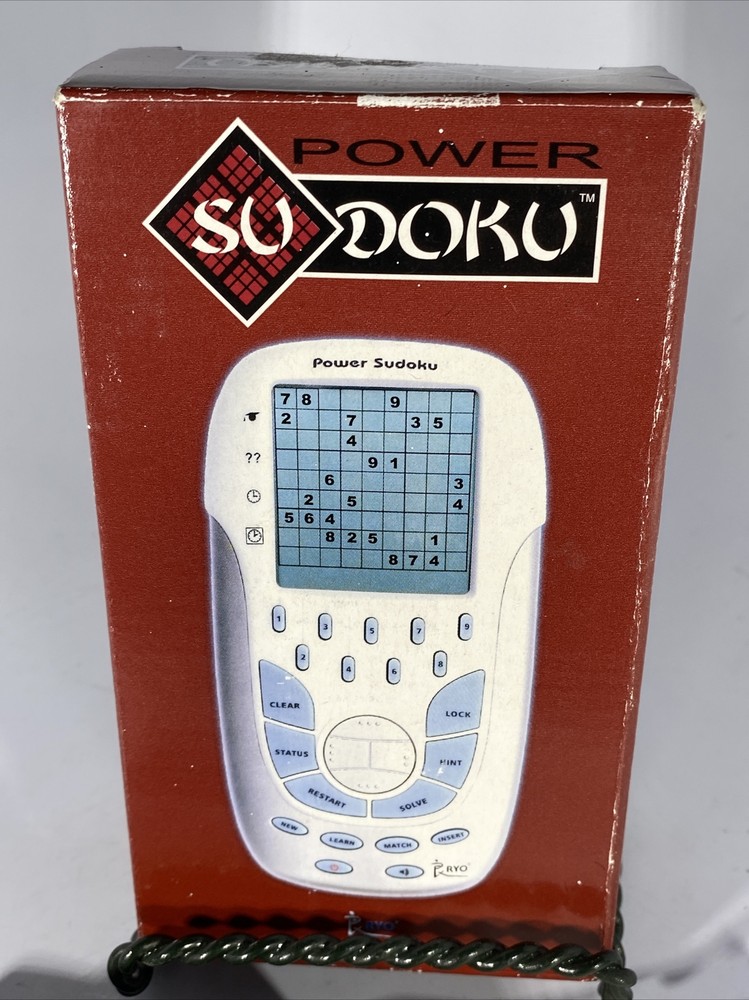Pryo | Power Sudoku | Hand Held Electronic Game