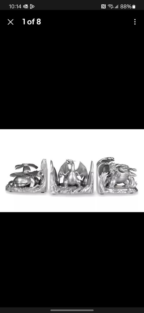 Pokemon CHARIZARD BLASTOISE VENUSAUR Kanto Final Evolution Bookends UNOPENED NEW