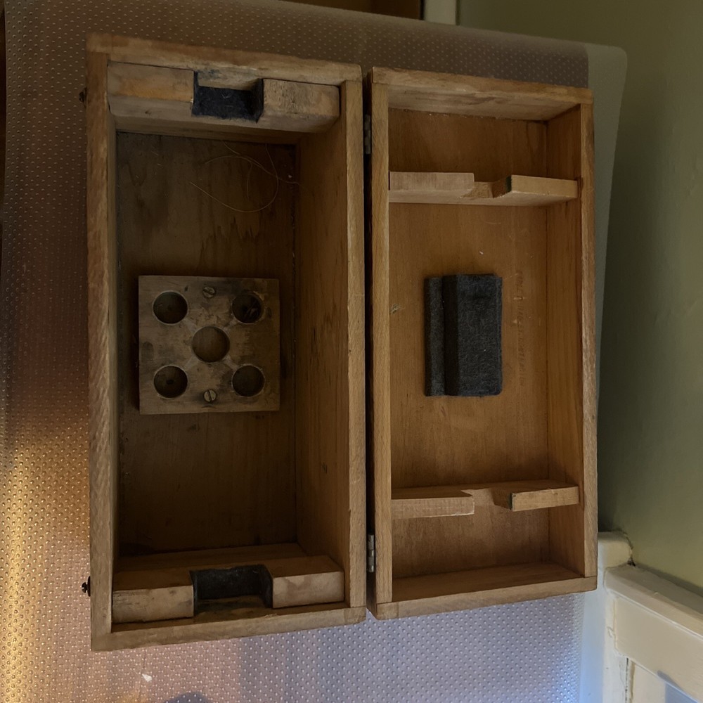 Vintage Transit With Pine Carrying Box
