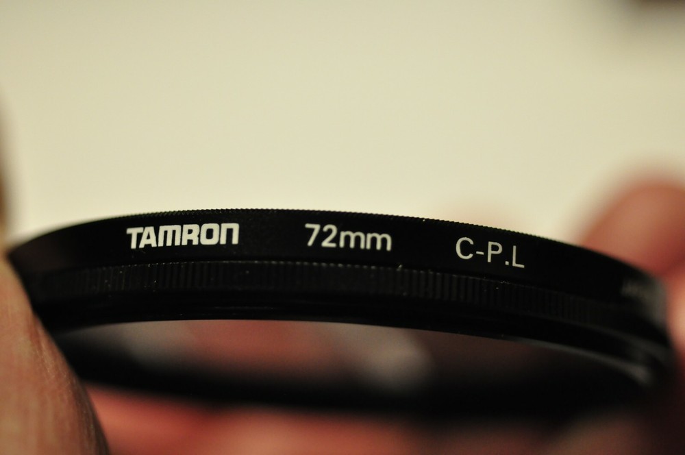 Tamron 72mm circular polarizer. New