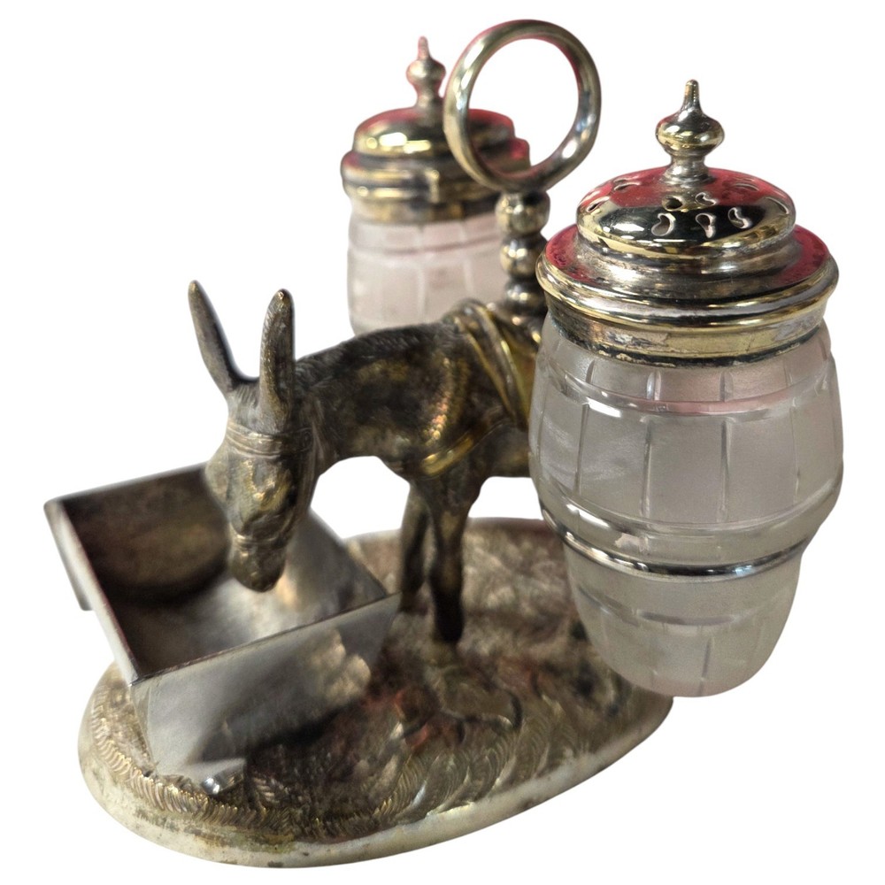 Victorian Figural Cruet Set