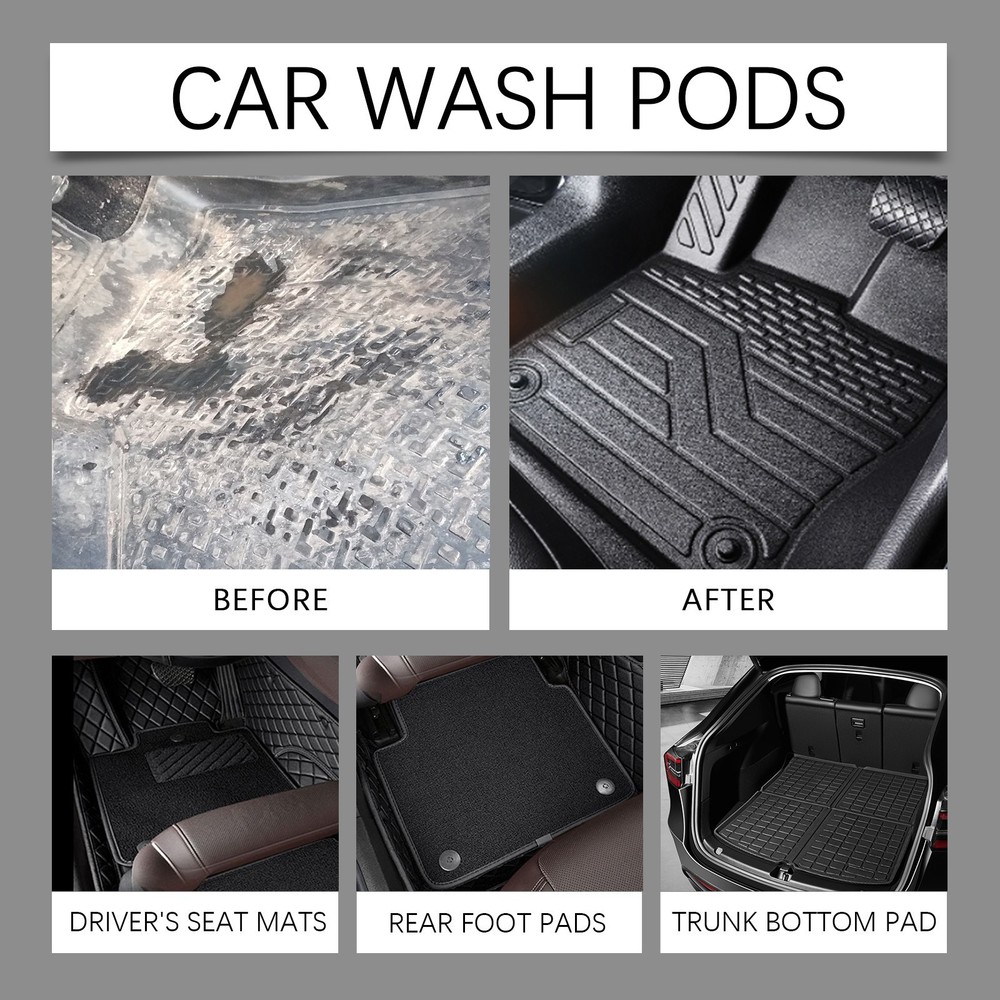Auto interior ceiling foot pad degreasing multi-function foam cleaner