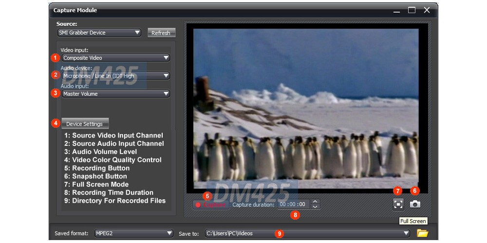 Advanced Windows-Based USB DVR Adapter With ArcSoft Video Software Editior