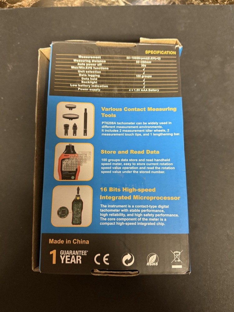 DIGITAL TACHOMETER