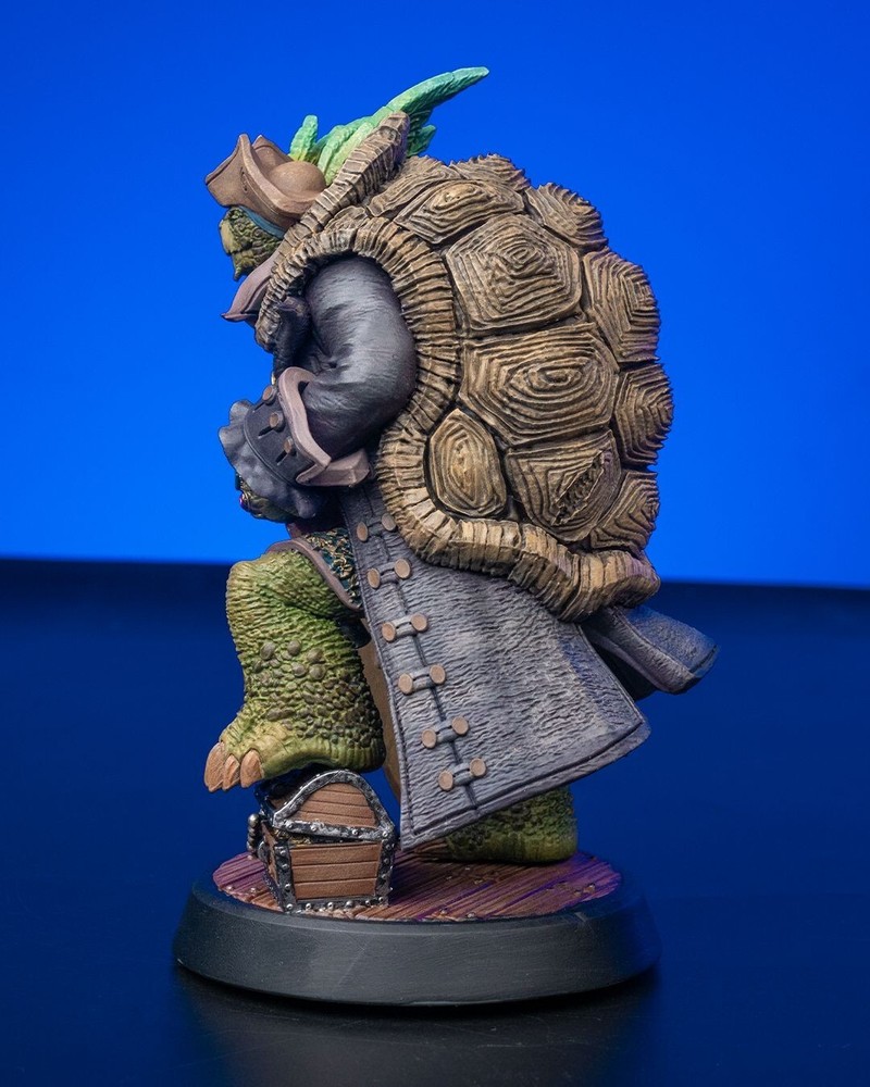 DnD Pirate Tortoise Krog 32mm Scale (unpainted)