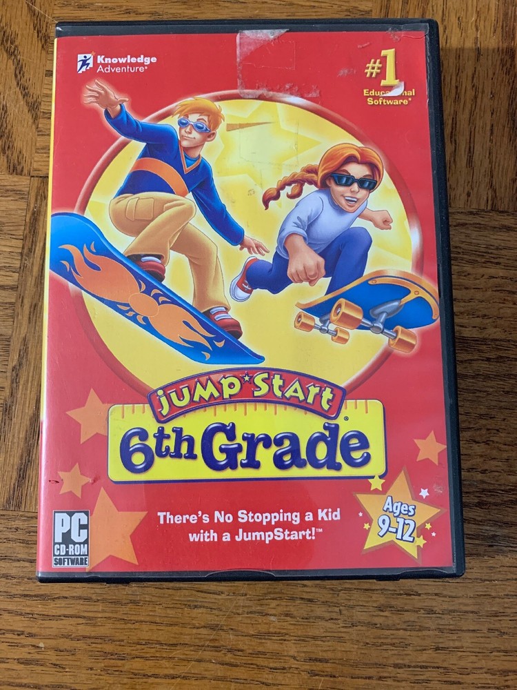Jump Start 6th Grade Computer Software