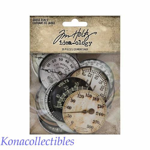 Idea-Ology Tim Holtz Gauge Dials th94225 New