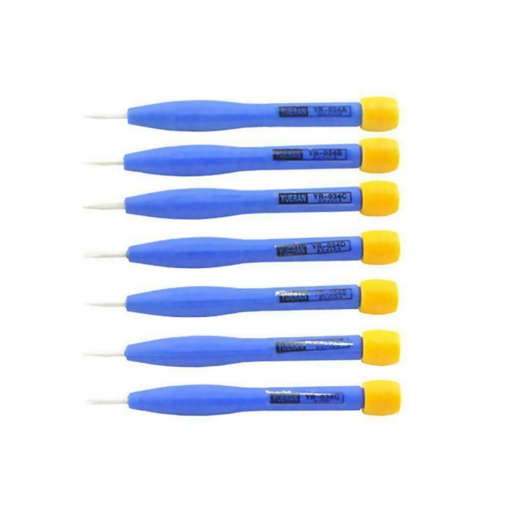 7x Ceramic Screwdriver Tool Anti static Non magnetic Conductive Repair Tool E