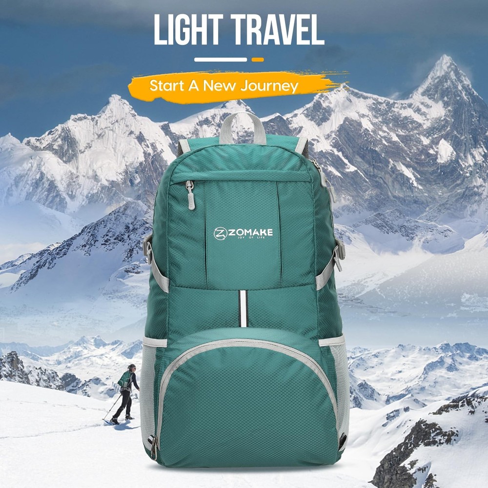 Lightweight Packable Backpack 35L, Light Foldable Backpacks Water Resistant C...