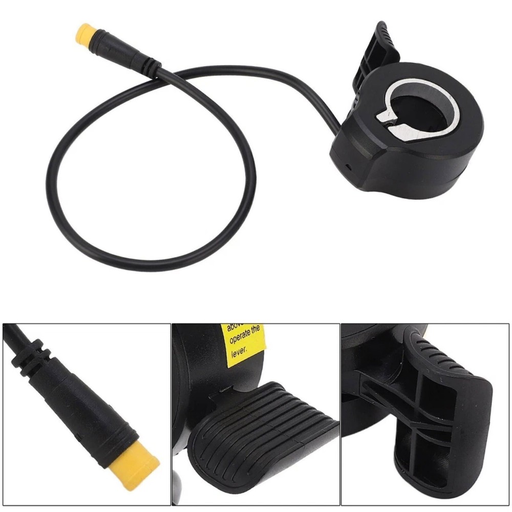 New Thumb Throttle Waterproof Plug Speed Control Accelerator for E-Bikes 1PCS