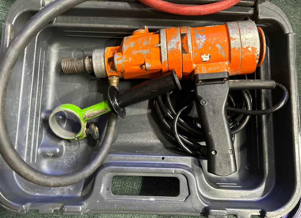 Weka DK1203 Electric Diamond Concrete Core Drill Hand Held WITH Case