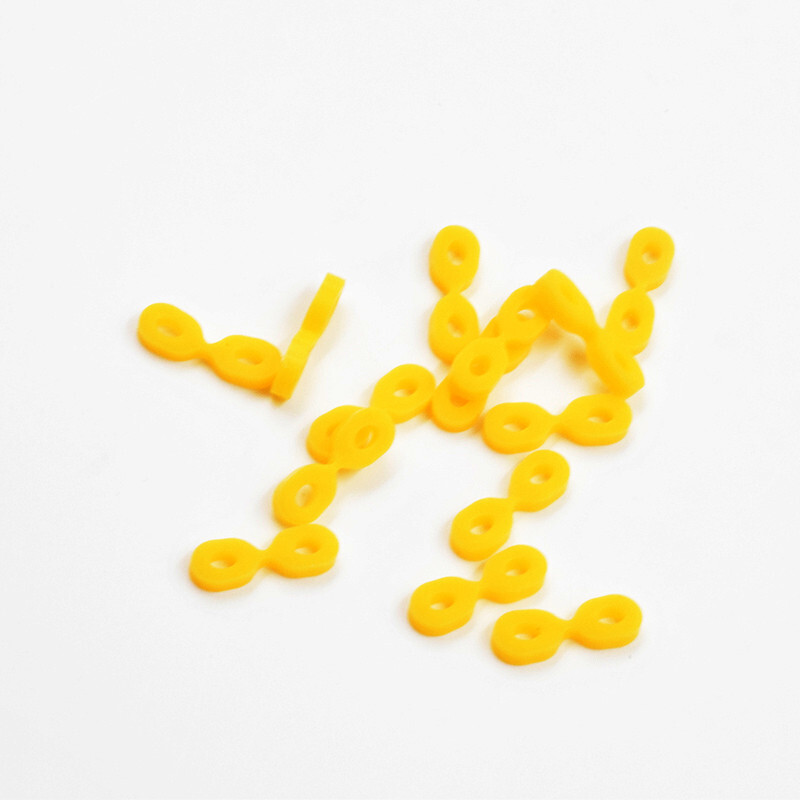 40 Pcs Dental Wedges Elastic Matrix Matrices Rubber Interdental Material 8 Shape