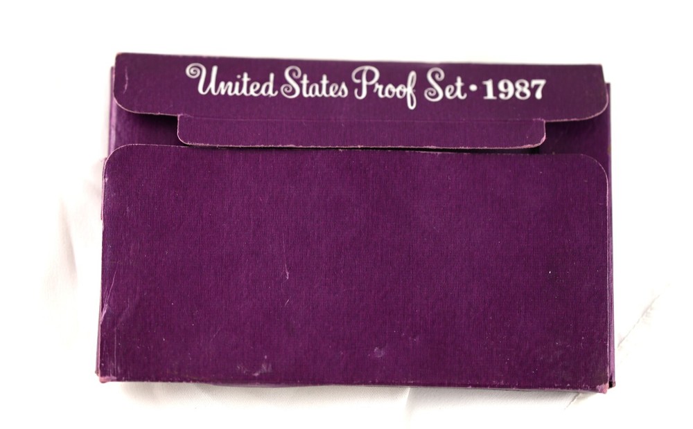 1987 Clad Proof Set U.S. Mint Original Government Packaging