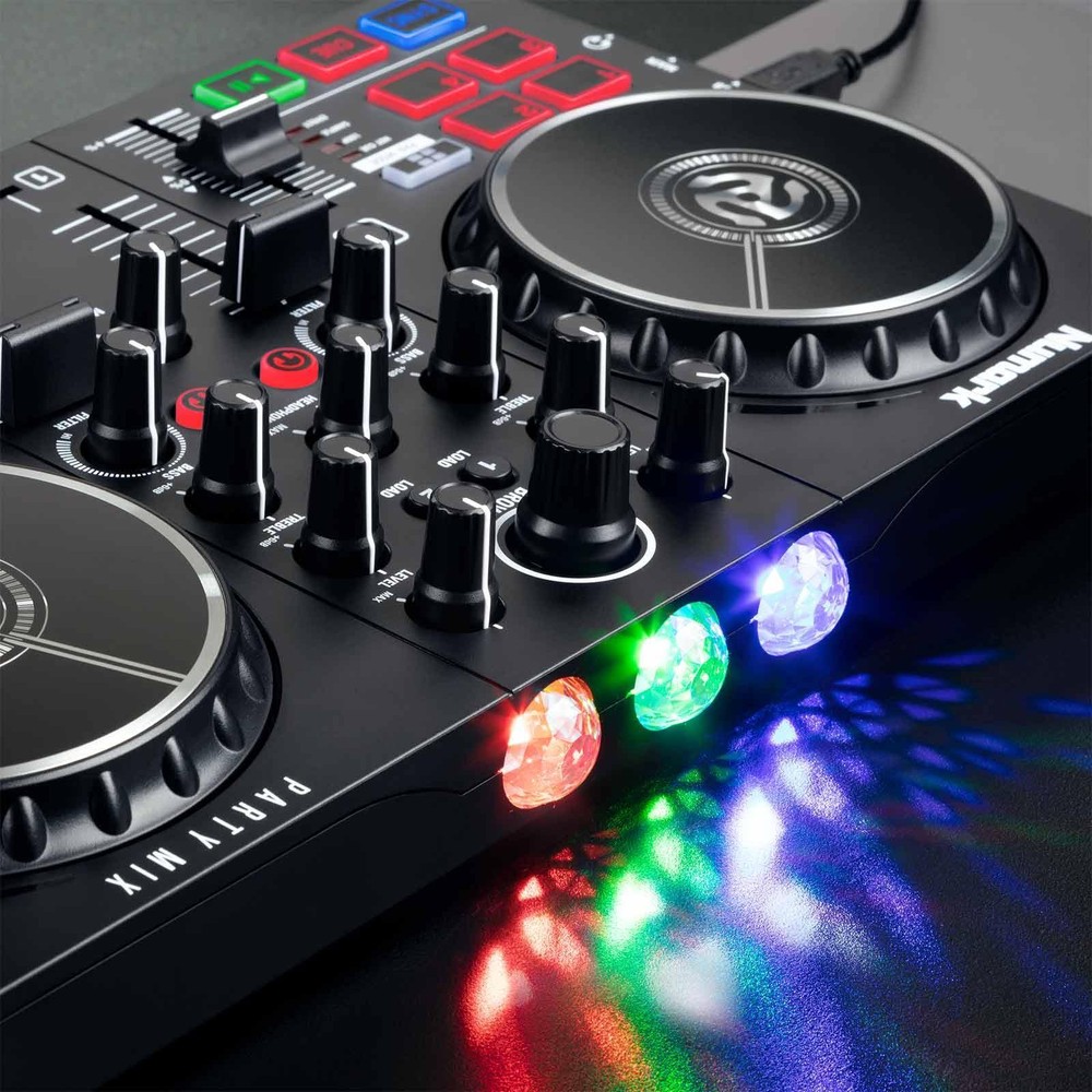 Numark Party Mix II DJ Controller for Serato LE Software + Microphone