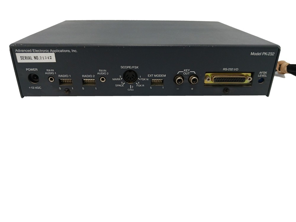 AEA Pakratt 232 Multimode Data Controller Classic Versatile - WORKS