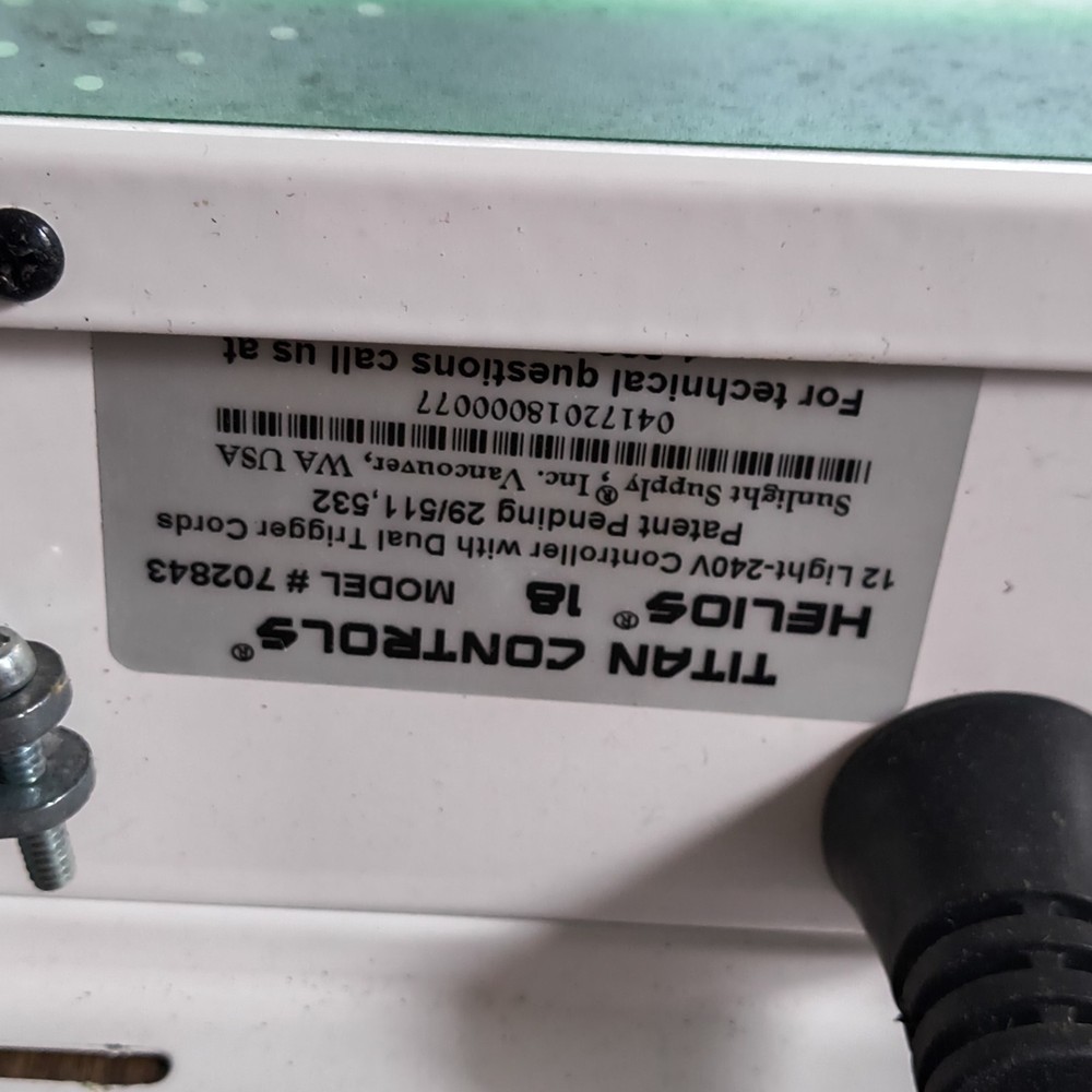 Titan Controls Helios 18 12-Light Controller 240V 80A Dual Trigger Hydroponics