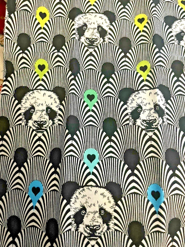Tula Pink "Linework" Pandamonium by the Fat Quarter - OOP