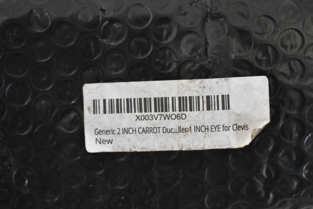 2" Carrot Duct Puller 1" Eye For Clevis Carbon Steel Poly Pipe Puller Unbranded