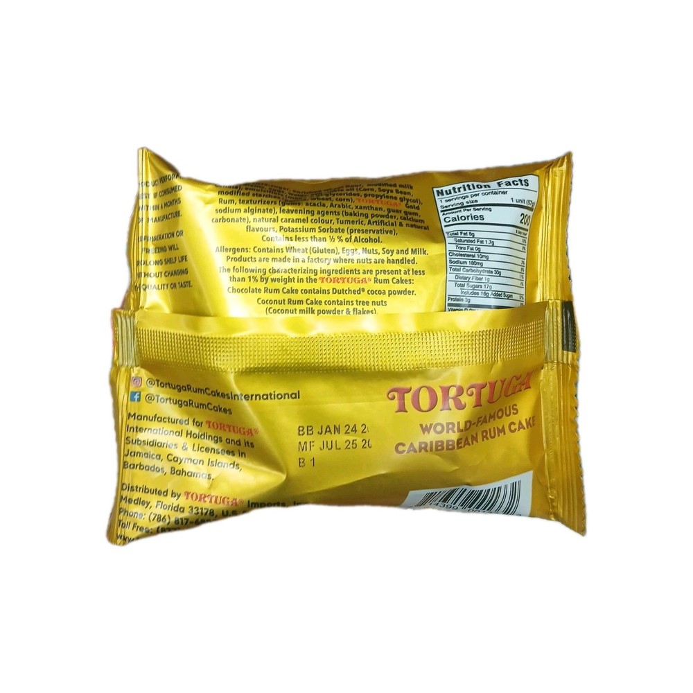 Tortuga Rum Cake Sampler - 3 Rum Cakes