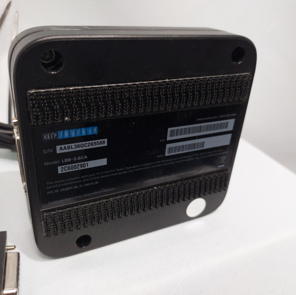 KEEP TRUCKIN KT ELD LBB-3.5CA ELECTRONIC LOGGING DEVICE Excellent.