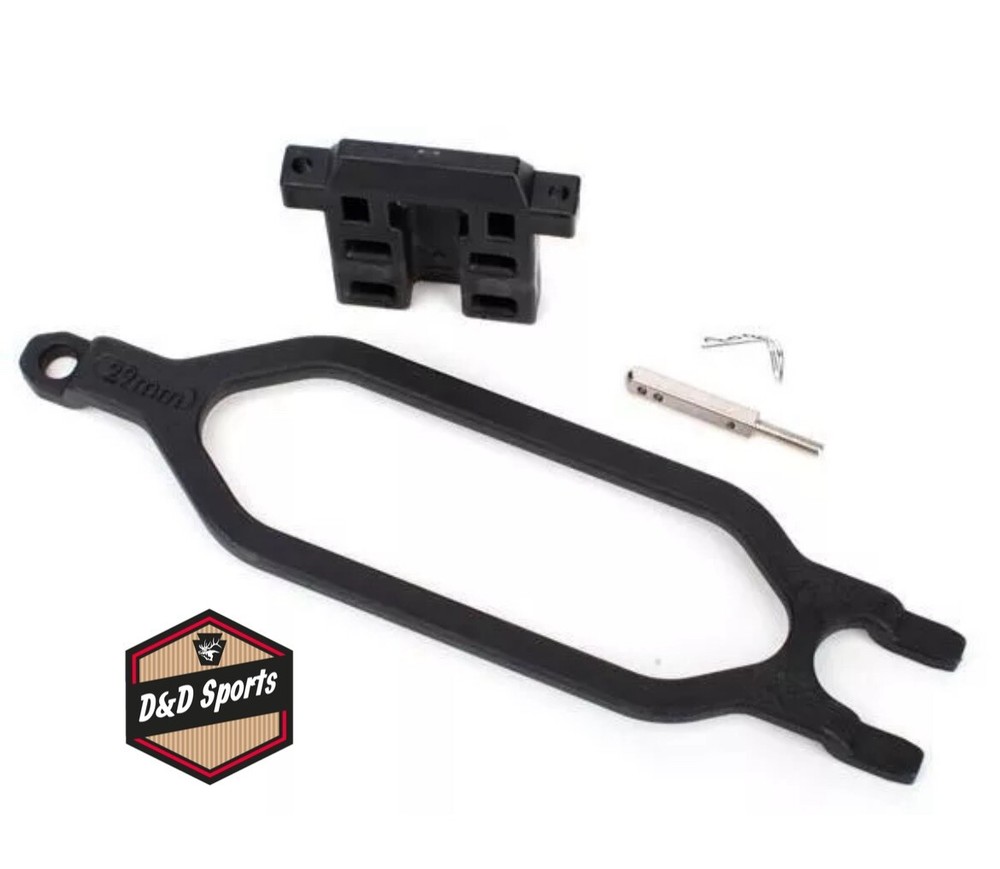 Traxxas 6727x - Hold down, battery/ hold down retainer/ battery post