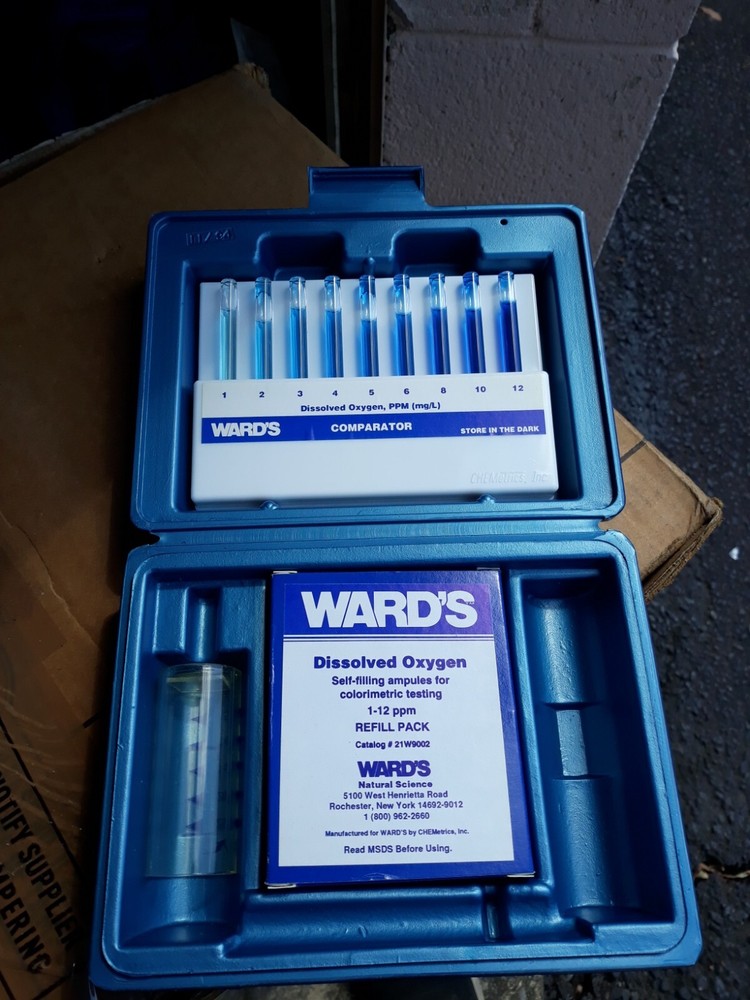 Ward's Dissolved Oxygen Test Kits Cat.No.21W9001