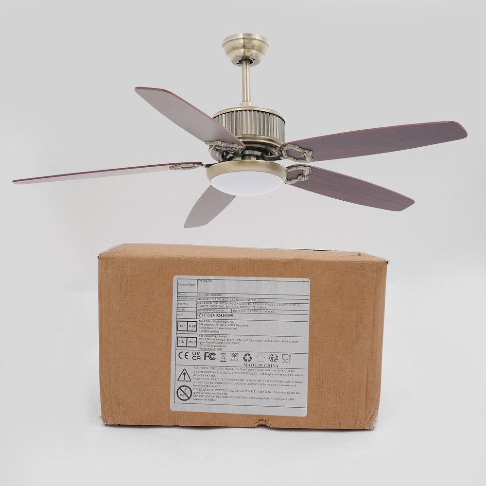 Ceiling Fan Light With Remote Control Modern Dimmable Led Ceiling Fan Light