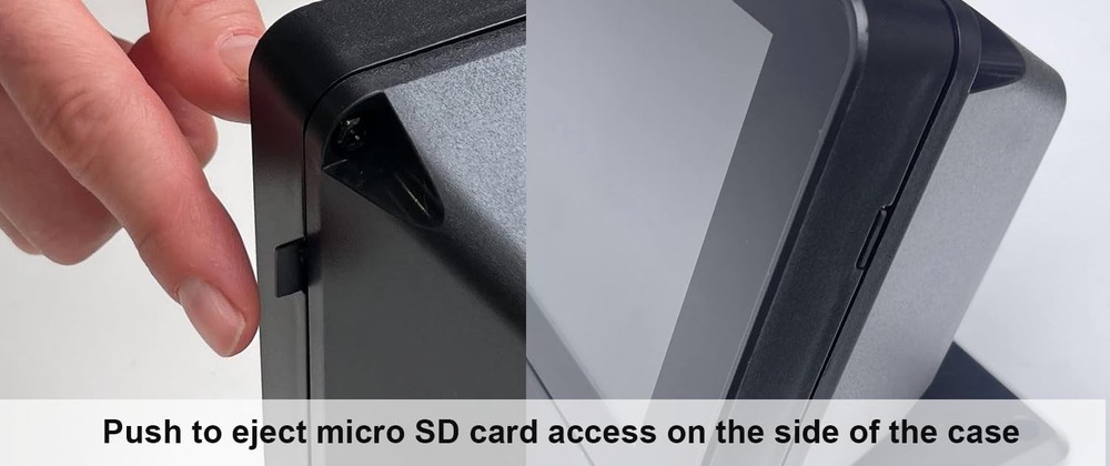 SmartiPi Touch 2 for Raspberry Pi 4 and 5 (Large - with External Micro SD Car...