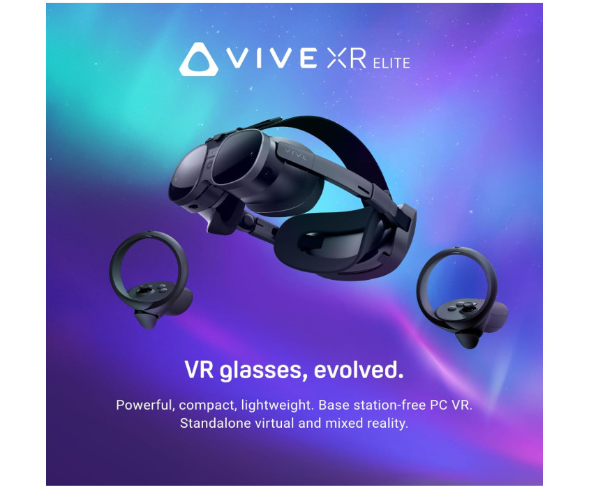 HTC Vive XR Elite with Deluxe Pack