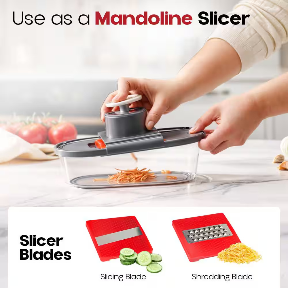 Chopzilla Portable Multi Function Chopper with 4 Blades