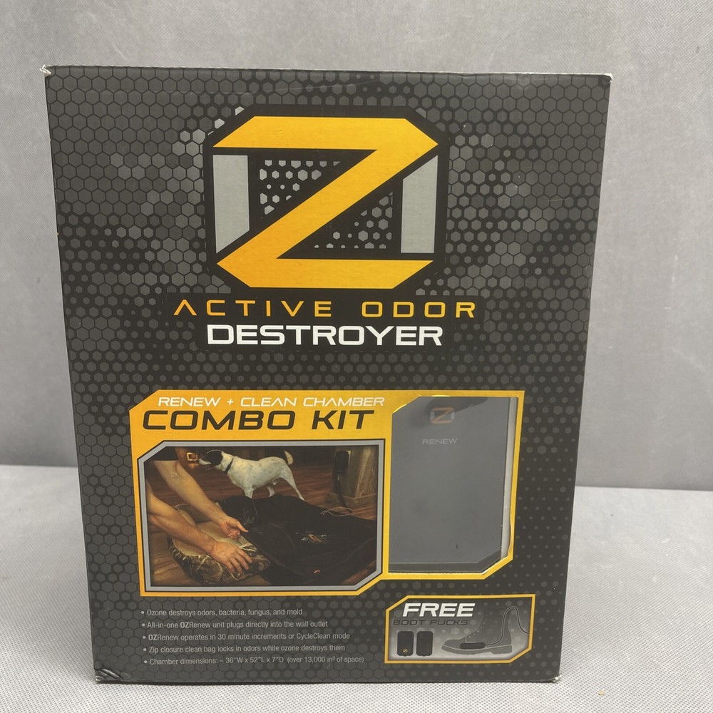 Active Odor Destroyer Black Deodorizer Combo Kit
