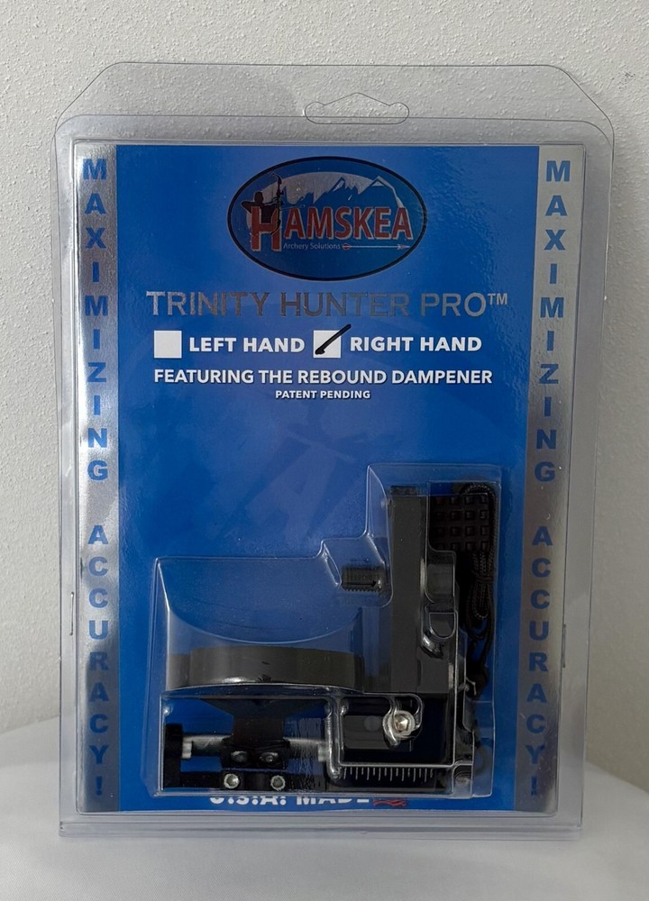 Hamskea Trinity Hunter Pro Micro Arrow Rest Black Right Hand