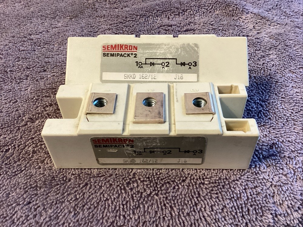 2–SEMIKRON Semipack 2 …SKKD 162/12 …Power Supply Module/ Diode…NOS 😀