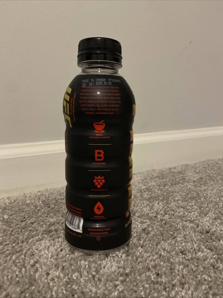 UFC 300 Prime Hydration 16.9 fl oz Limited Edition (EMPTY)