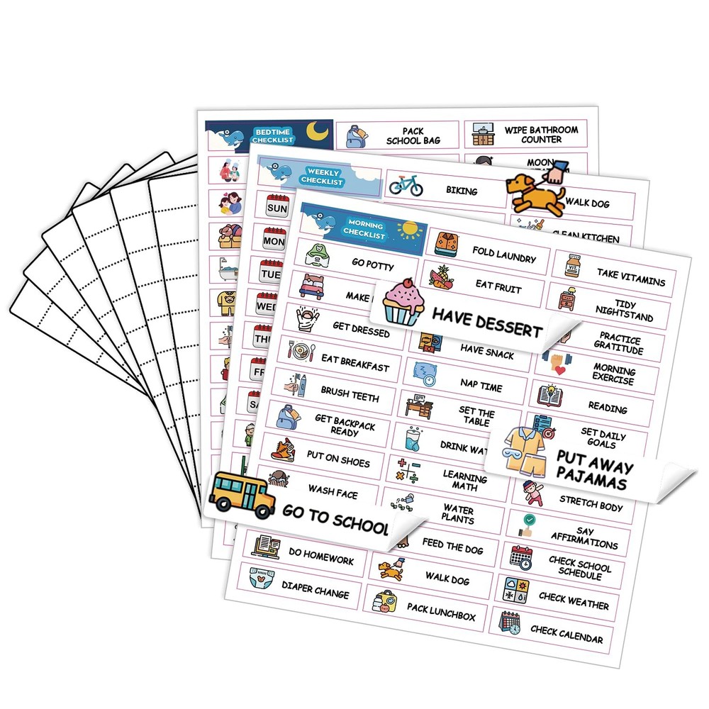 Chore Stickers for Kids Chore Chart Routine Chart