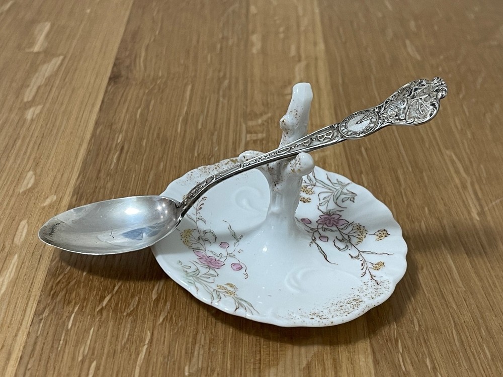 Antique Sterling Silver BPOE Icons Spoon