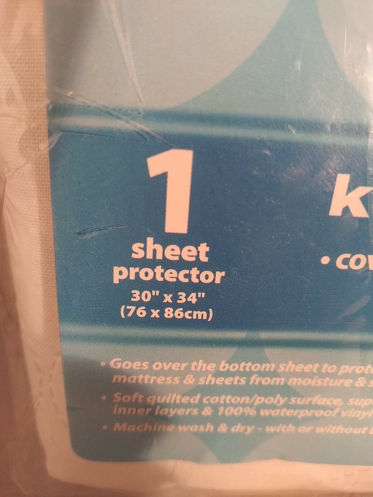 CVS Health Waterproof Sheet Protector REUSEABLE