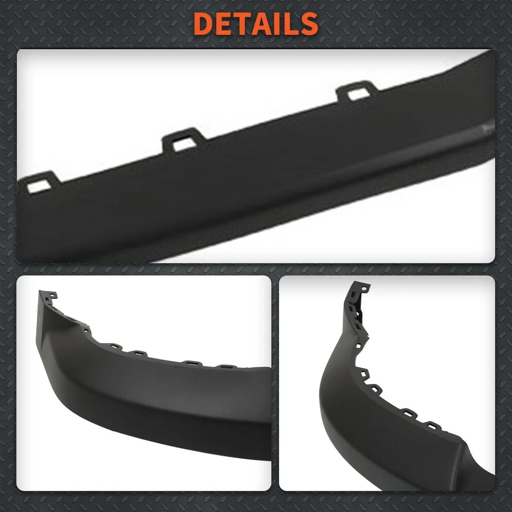 Primed Plastic Front Upper Bumper Cover Replacement for Silverado 1500 2014-2015