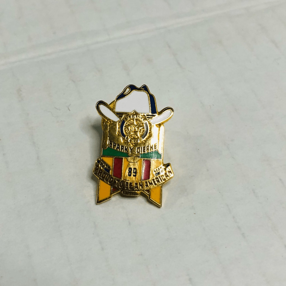 elks pin sparky gierke lapel pin pinback button