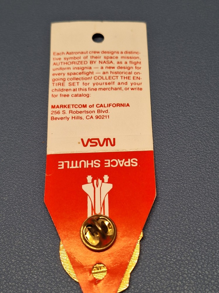 SPACE SHUTTLE COLUMBIA STS-61C LAPEL PIN