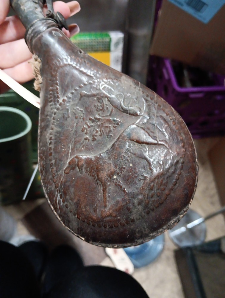 Antique Powder Horn